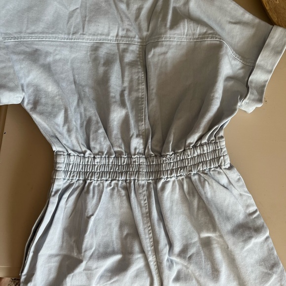 LANE 201 NWT DENIM ROMPER LARGE - Picture 9 of 11